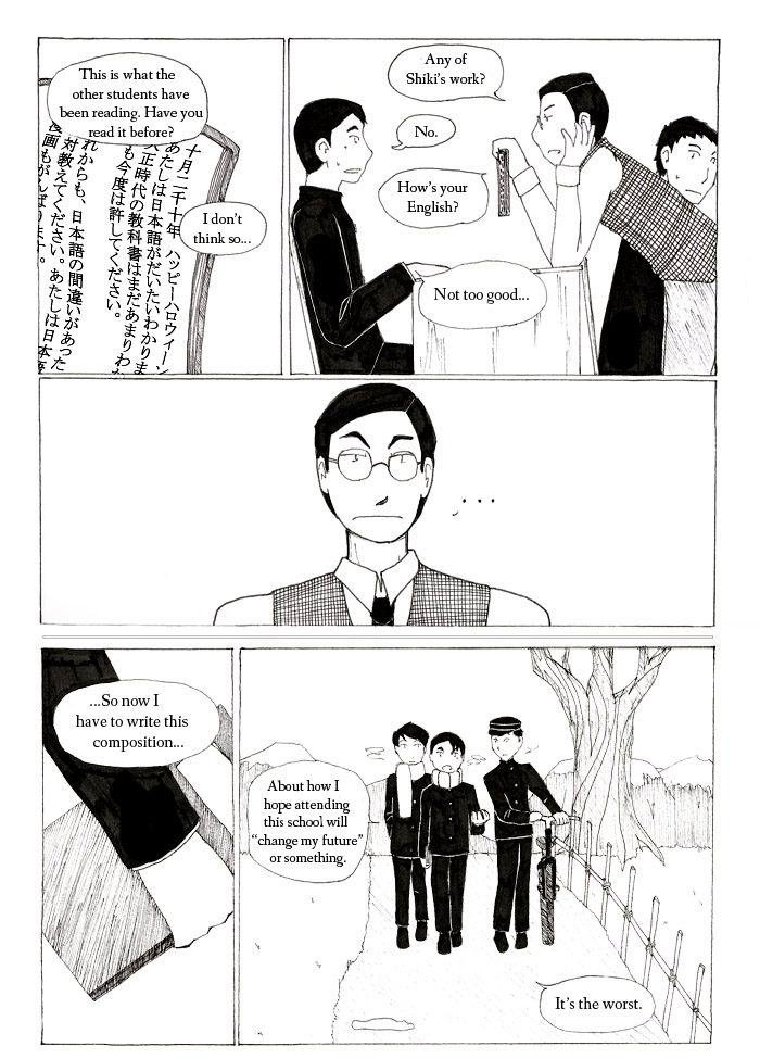 the winter campaign chapter one page ten