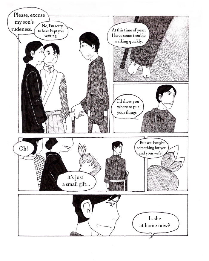 the winter campaign chapter one page five